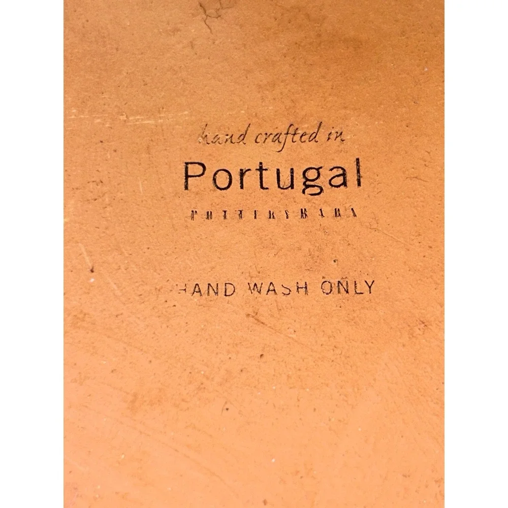 Pottery Barn Hand Crafted Portugal Tray 13